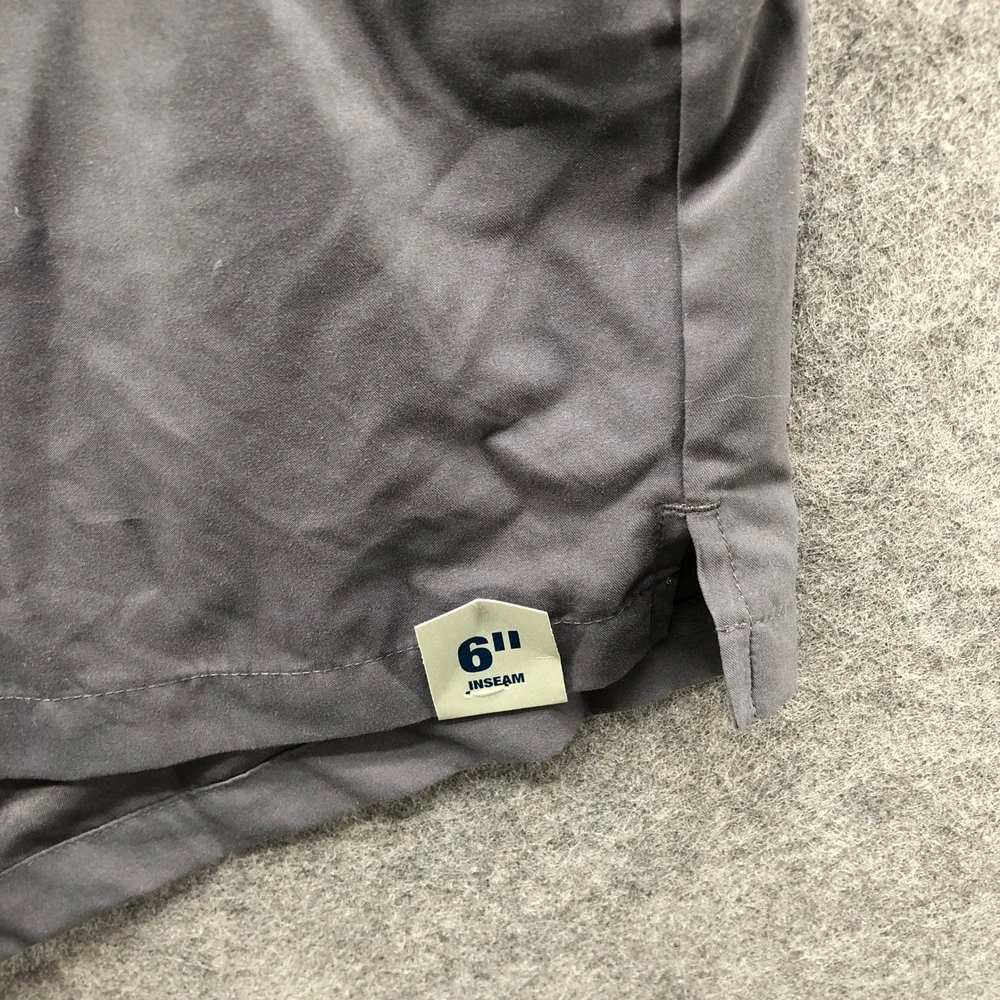 NWT‎ George Above The Knee Swim Shorts Mens XL Gray Mesh Lined Swim Trunks 6''